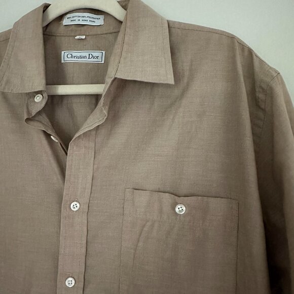 Christian Dior Short Sleeve Button Up Shirt - Large - Picture 3 of 5
